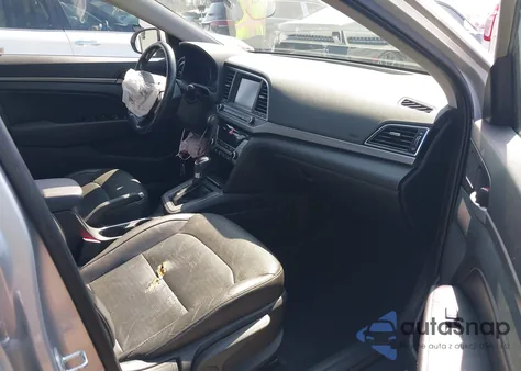 2017 Hyundai Elantra Limited z USA, uszkodzony, nr VIN 5NPD84LF7HH129207